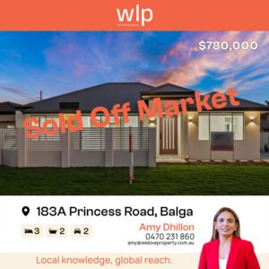SOLD OFF MARKET!